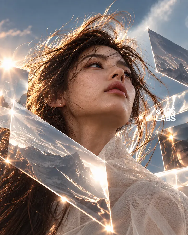 Dreamlight Reverie — AI Image / Dreamy Beauty Editorial case study by 126 LABS