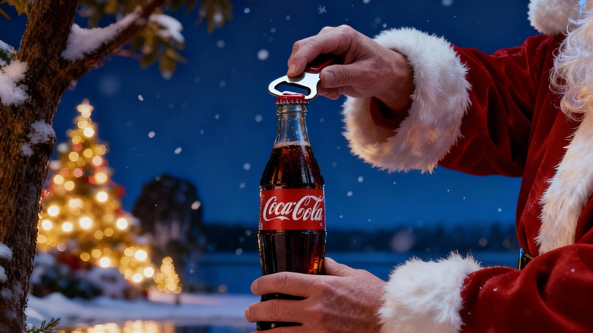 Coca-Cola — Christmas in a Snowy Vietnam — Winter convoy overhead